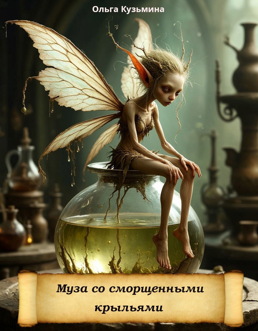 Обложка книги Муза со сморщенными крыльями