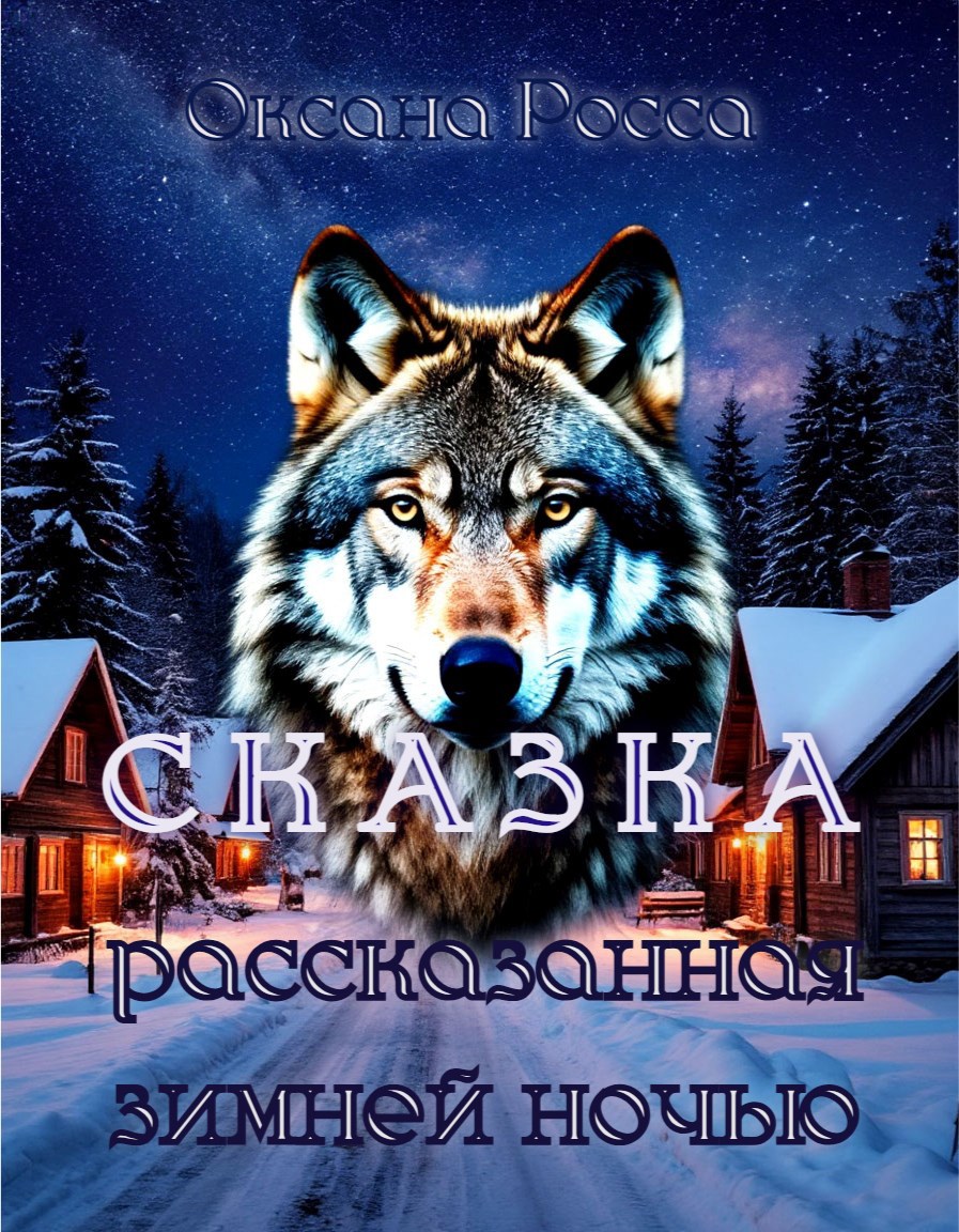 Обложка книги Сказка, рассказанная зимней ночью
