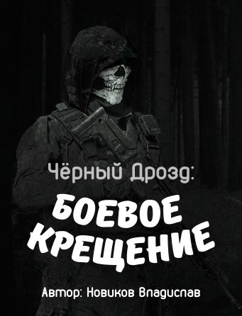 Обложка книги Чёрный дрозд: Боевое крещение.