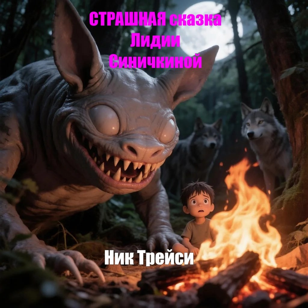 Обложка книги Страшная сказка Лидии Синичкиной