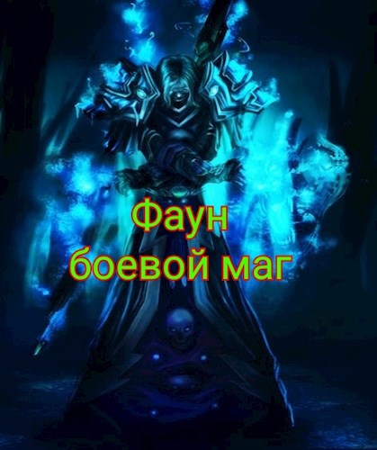 Обложка книги Фаун - боевой маг.