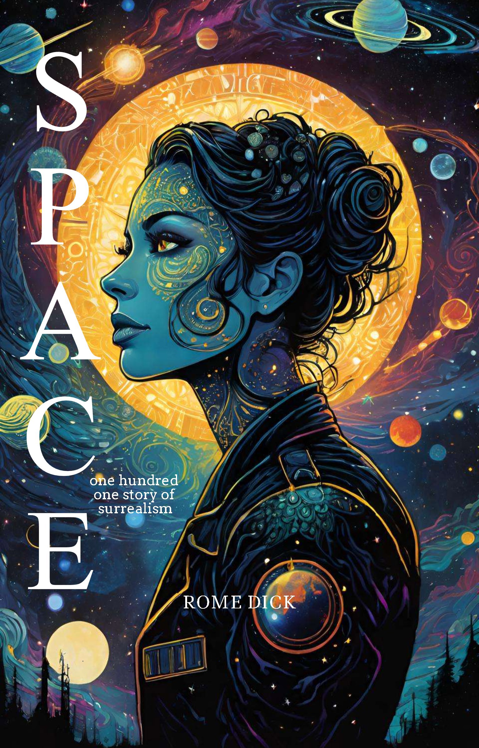 Обложка книги space: сто одна история Сюрреализма