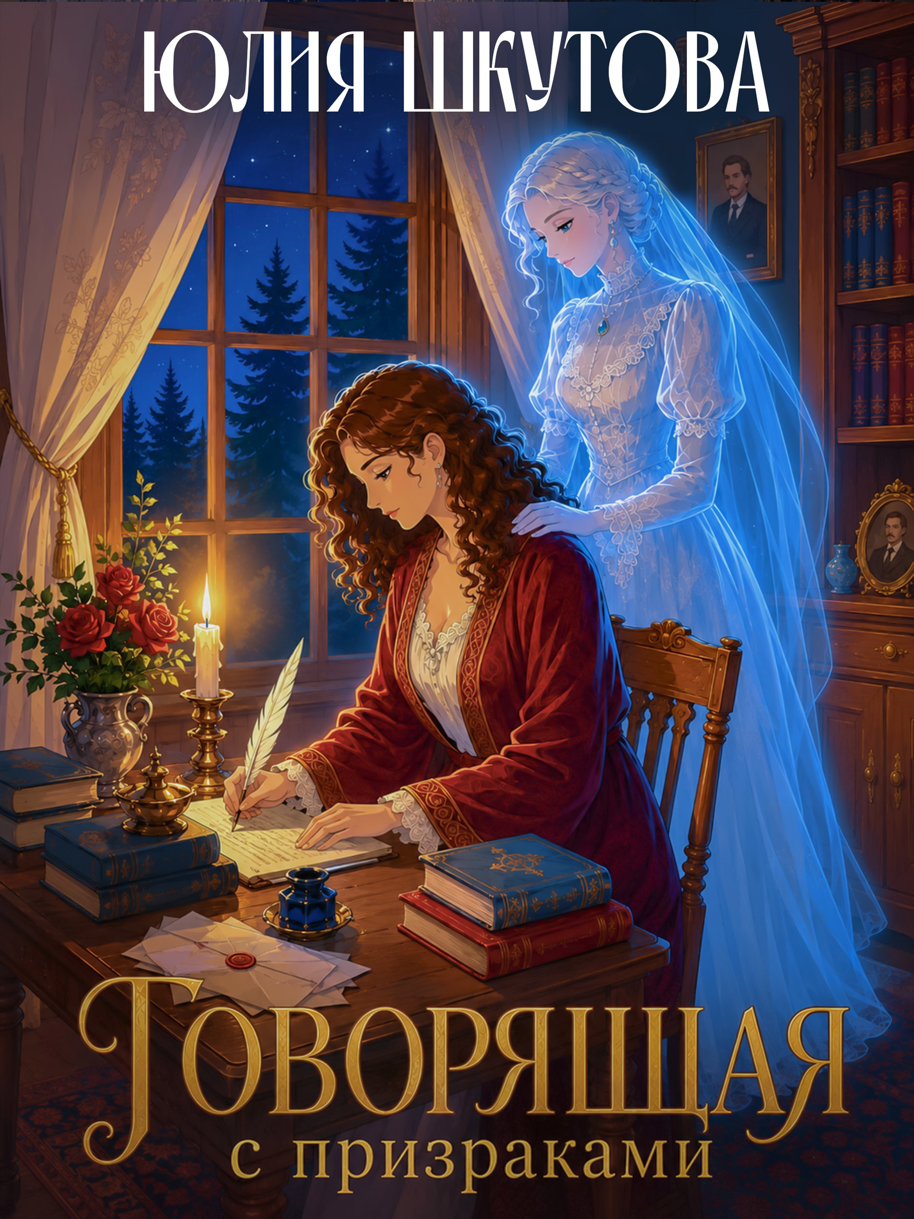 Обложка книги Говорящая с призраками