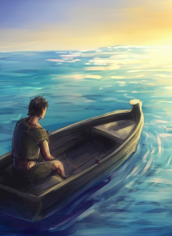 Обложка книги Средь глади морской