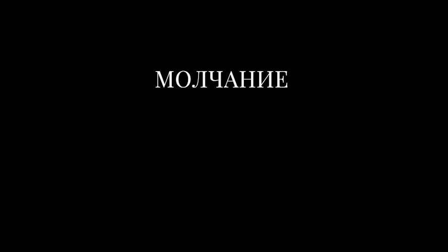 Обложка книги Молчание
