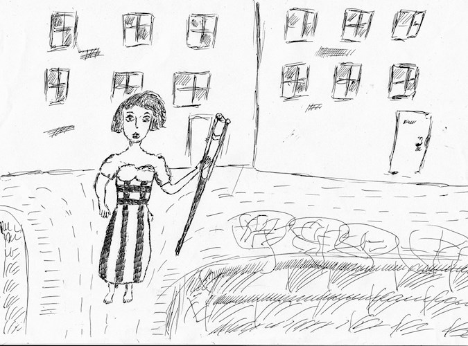 Обложка книги Бешеная девушка.