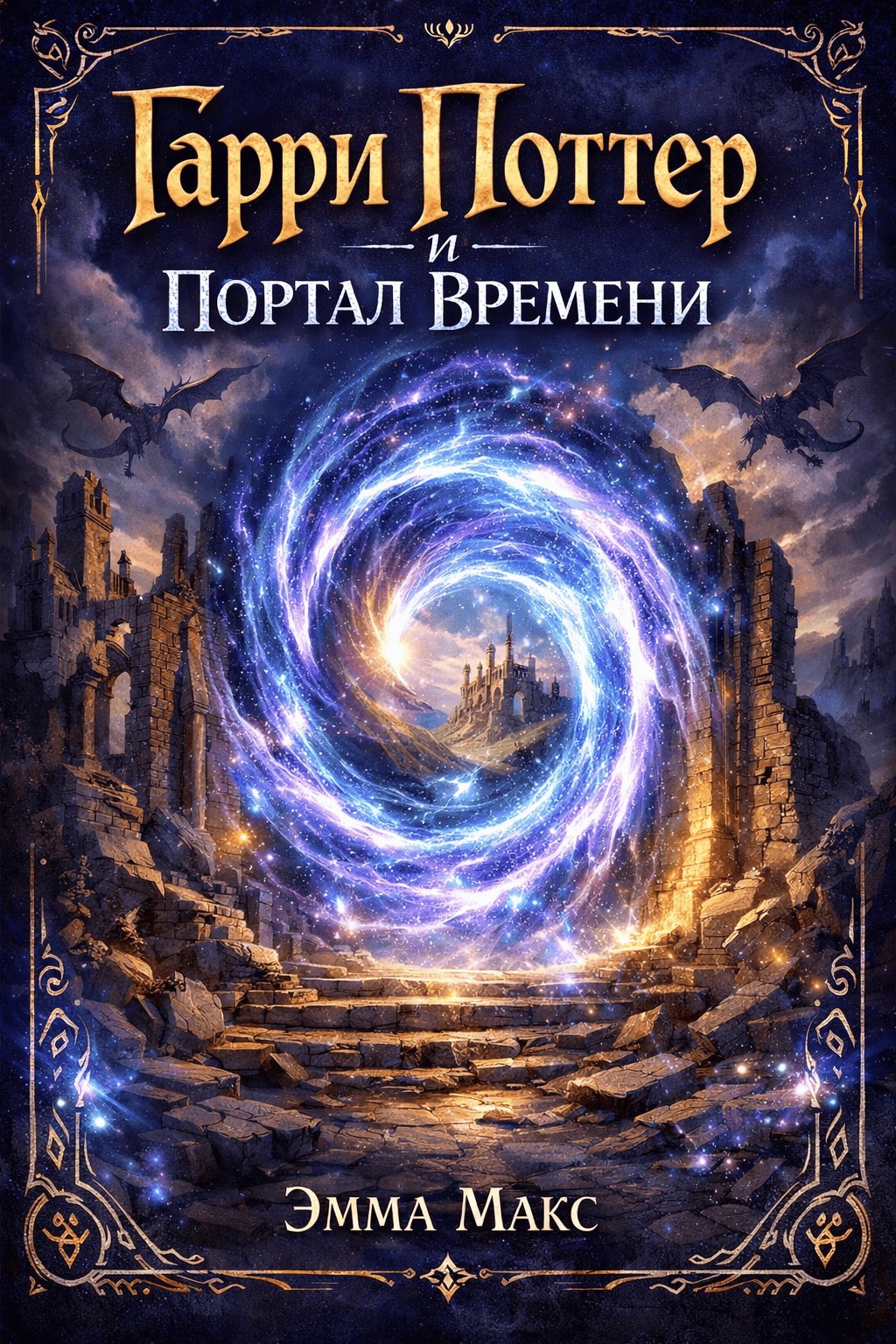 Обложка книги Гарри Поттер и портал времени
