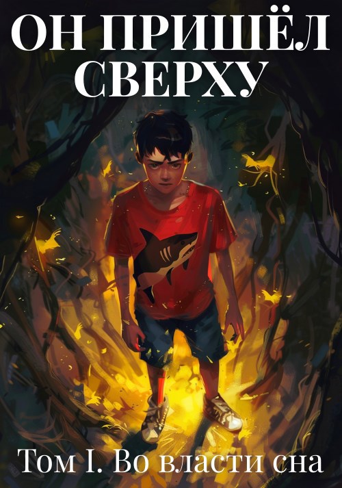 Обложка книги Он пришёл сверху. Том I. Во власти сна