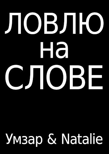 Обложка книги Ловлю на слове