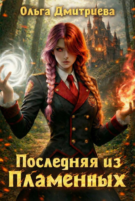 Обложка книги Последняя из Пламенных (Пламенная-1)