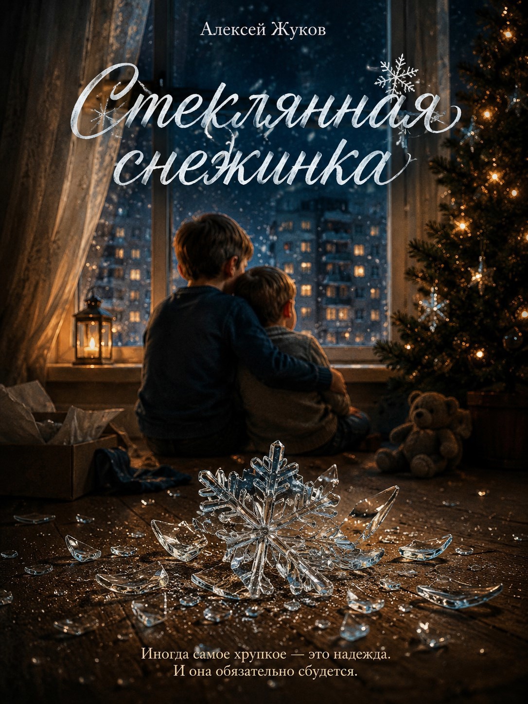 Обложка книги Стеклянная снежинка