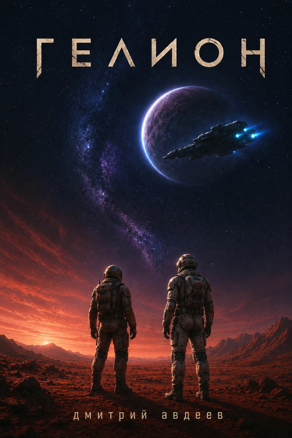 Обложка книги Гелион