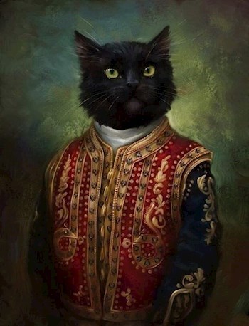 Обложка книги Легенда о черном говорящем коте