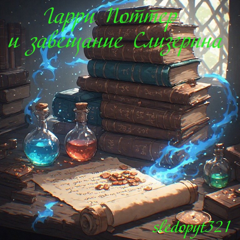 Обложка книги Гарри Поттер и Завещание Слизерина