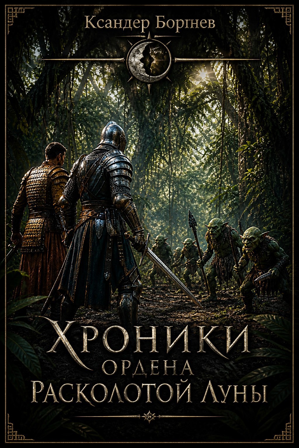 Обложка книги Хроники Ордена Расколотой Луны