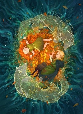 Обложка книги Легенда о детях-волках
