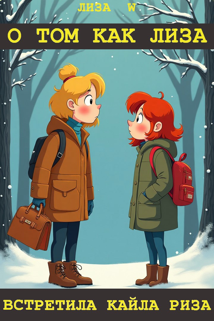 Обложка книги О том, как Лиза встретила Кайла Риза