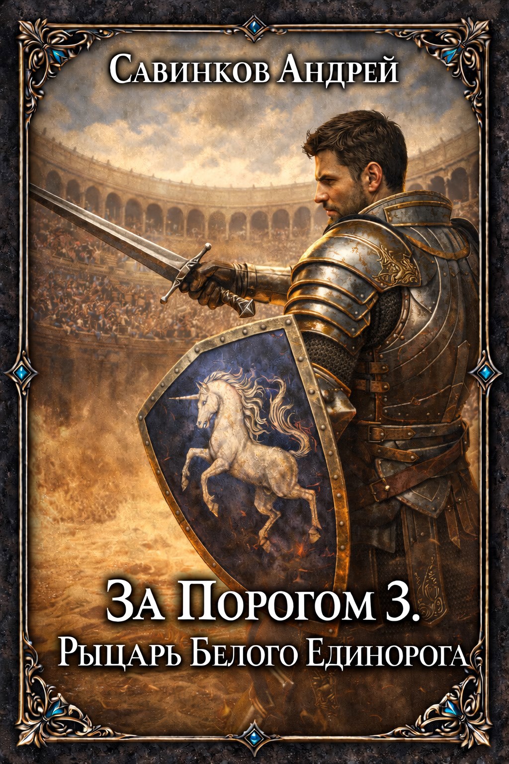 Обложка книги За порогом 3. Рыцарь белого единорога