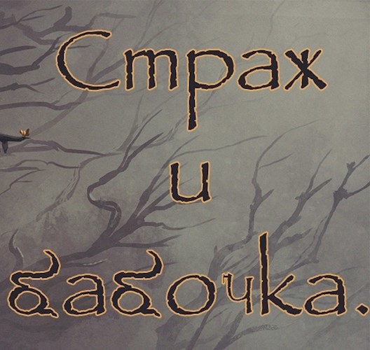 Обложка книги Страж и бабочка