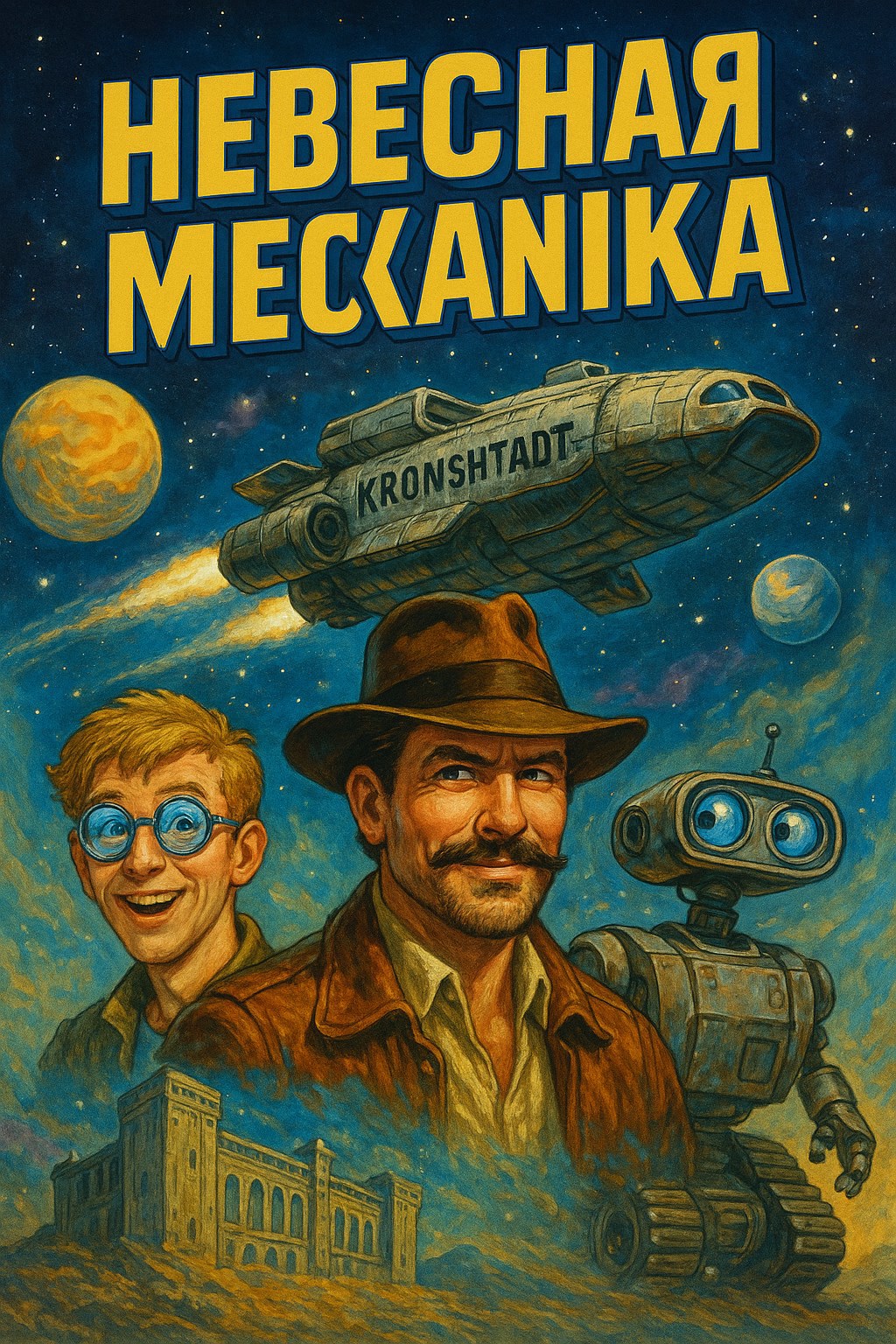 Обложка книги Небесная механика