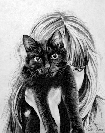 Обложка книги Анна и черная кошка