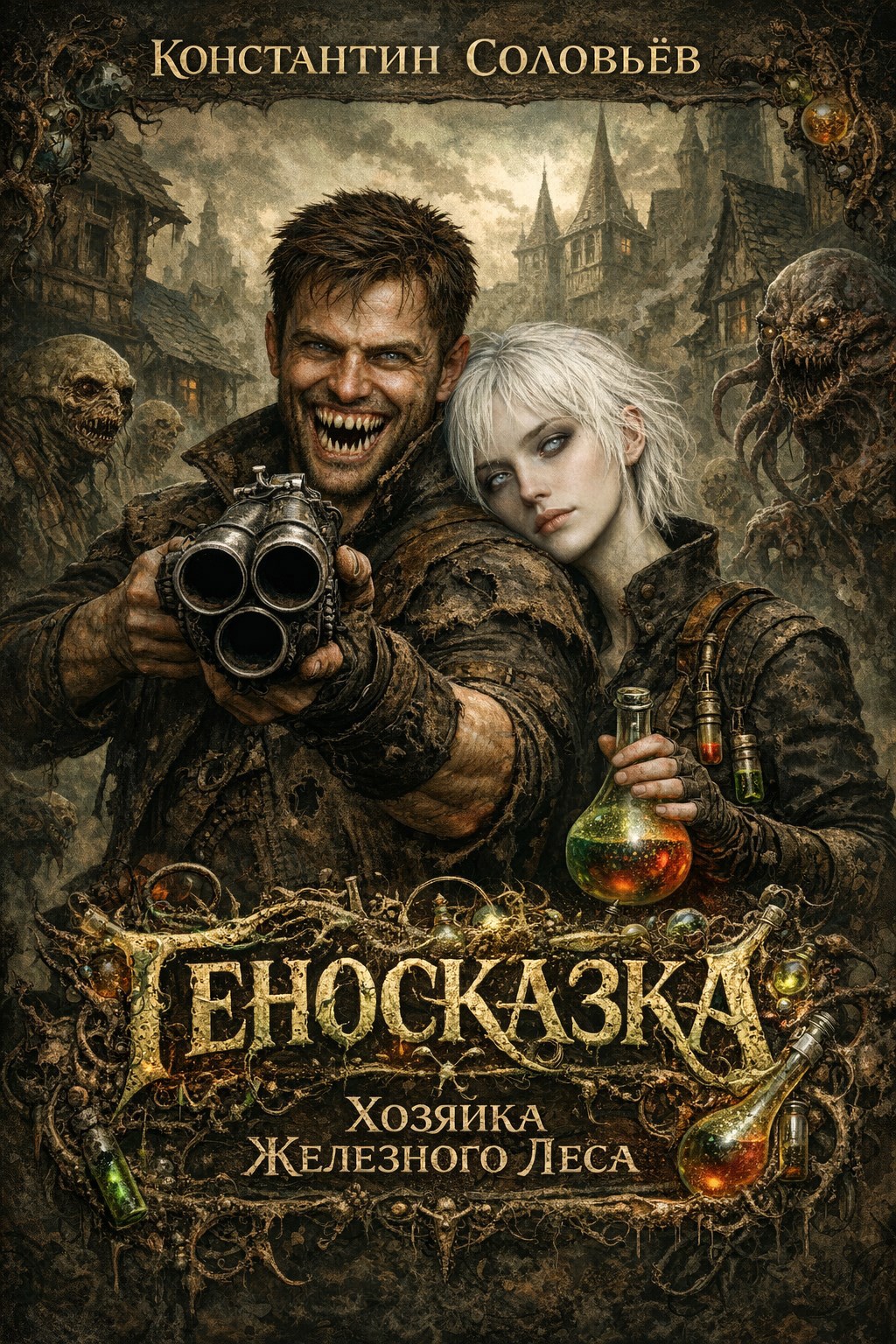 Обложка книги Геносказка (1. Хозяйка Железного леса)