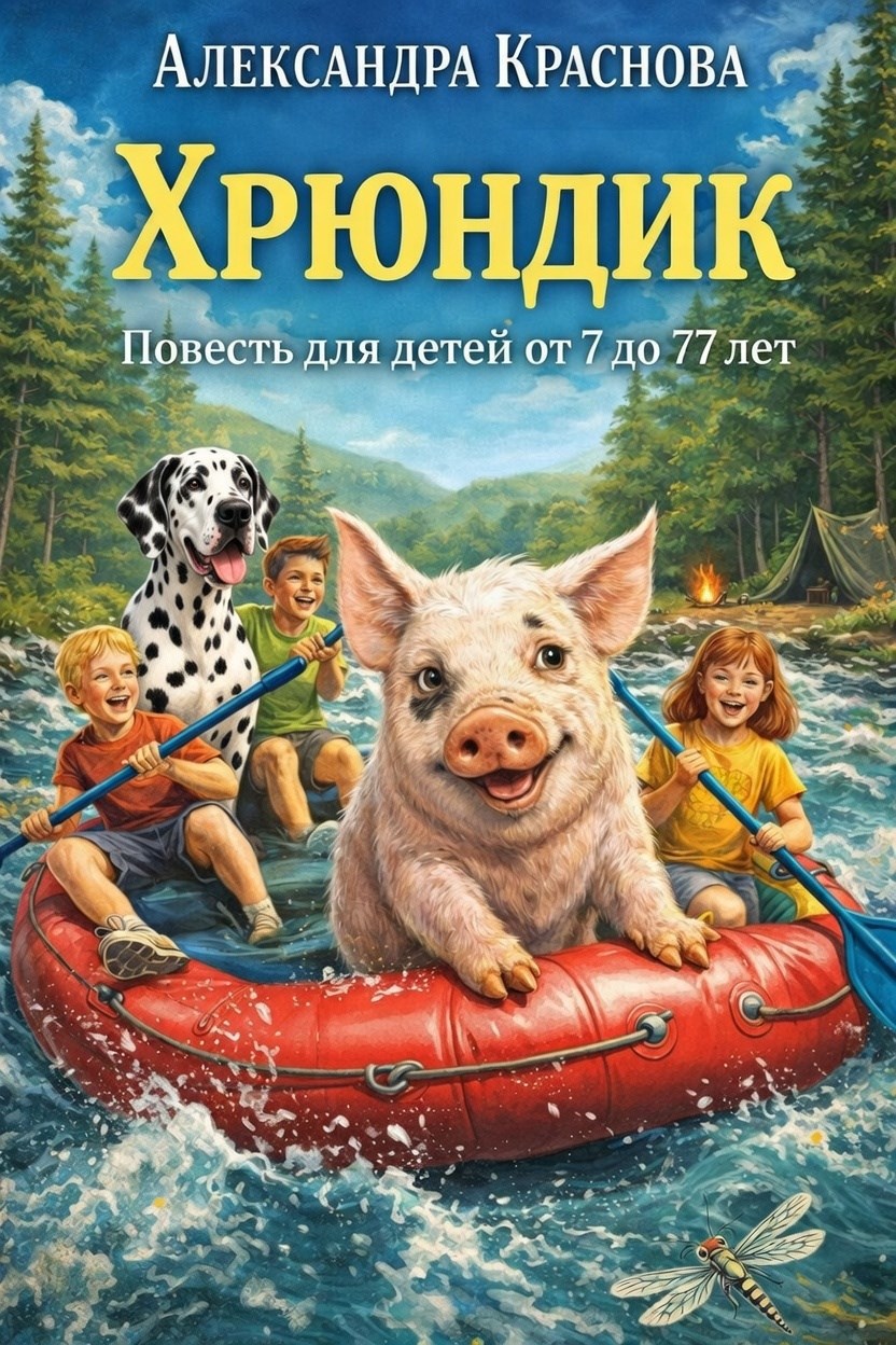 Обложка книги Хрюндик. Повесть для детей от 7 до 77 лет