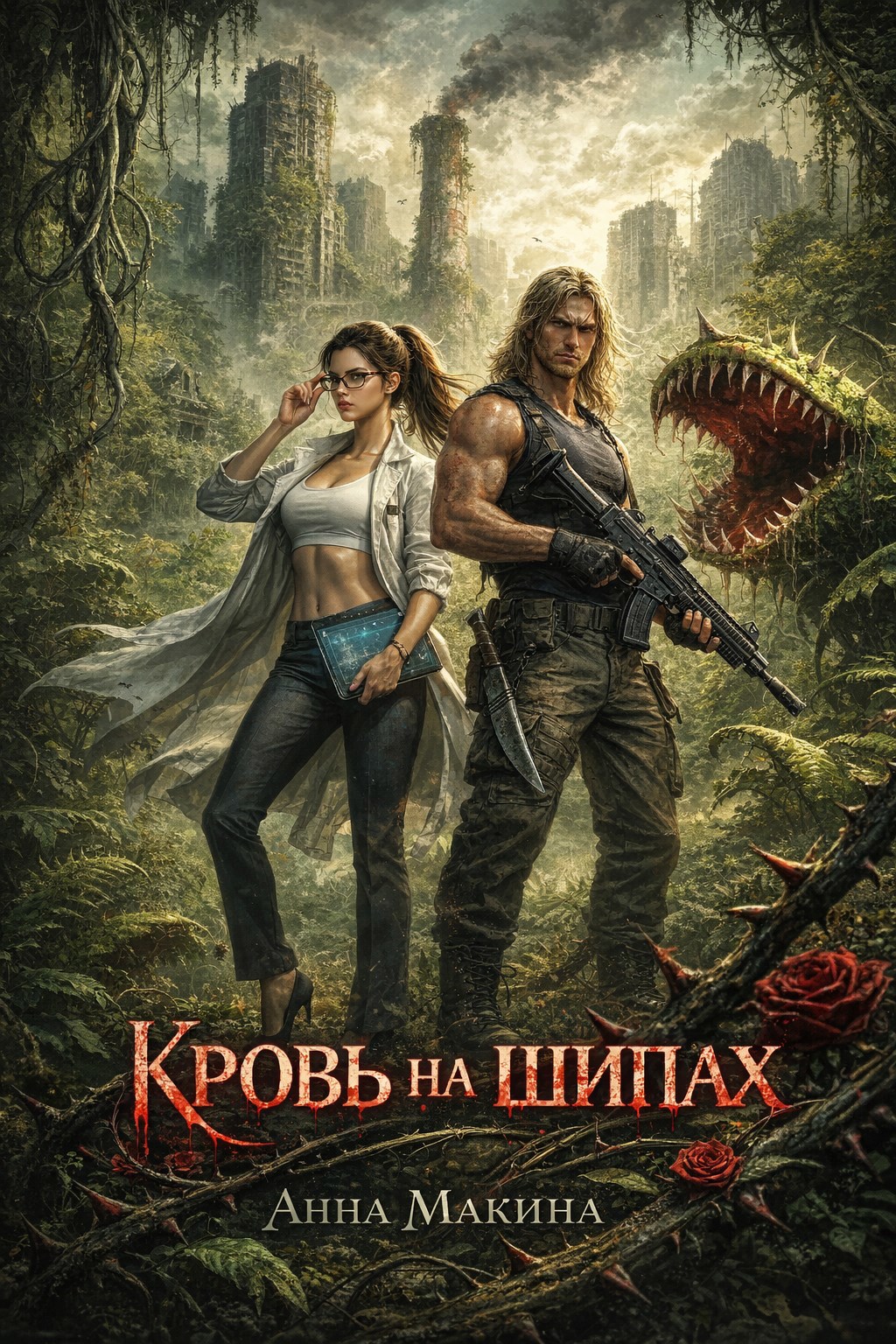Обложка книги Кровь на шипах
