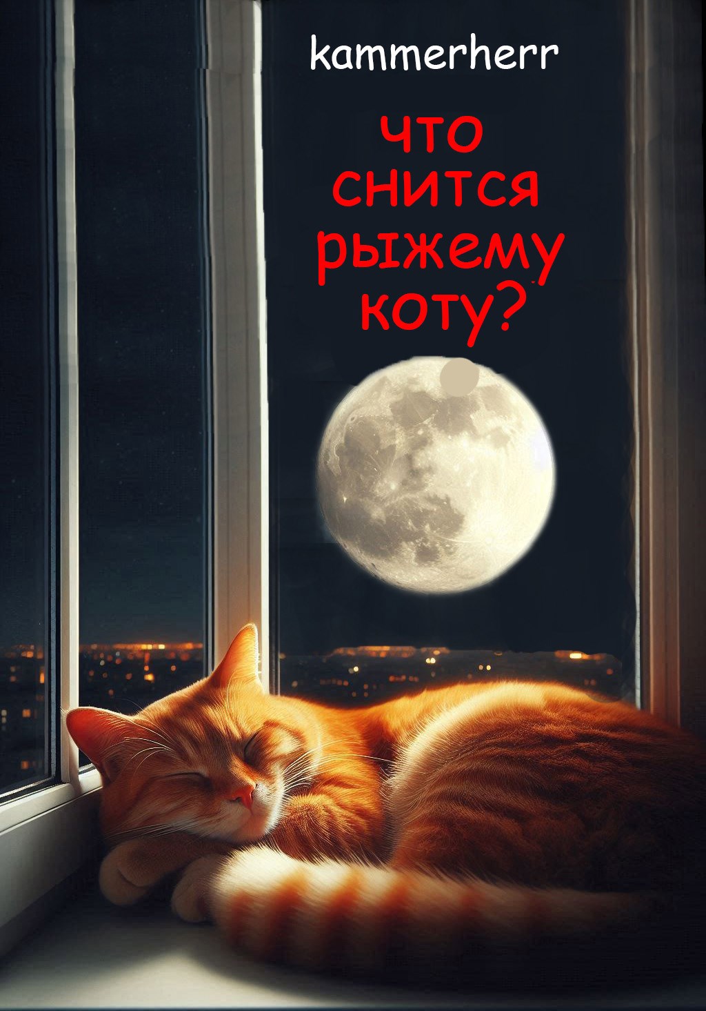 Обложка книги Что снится рыжему коту?