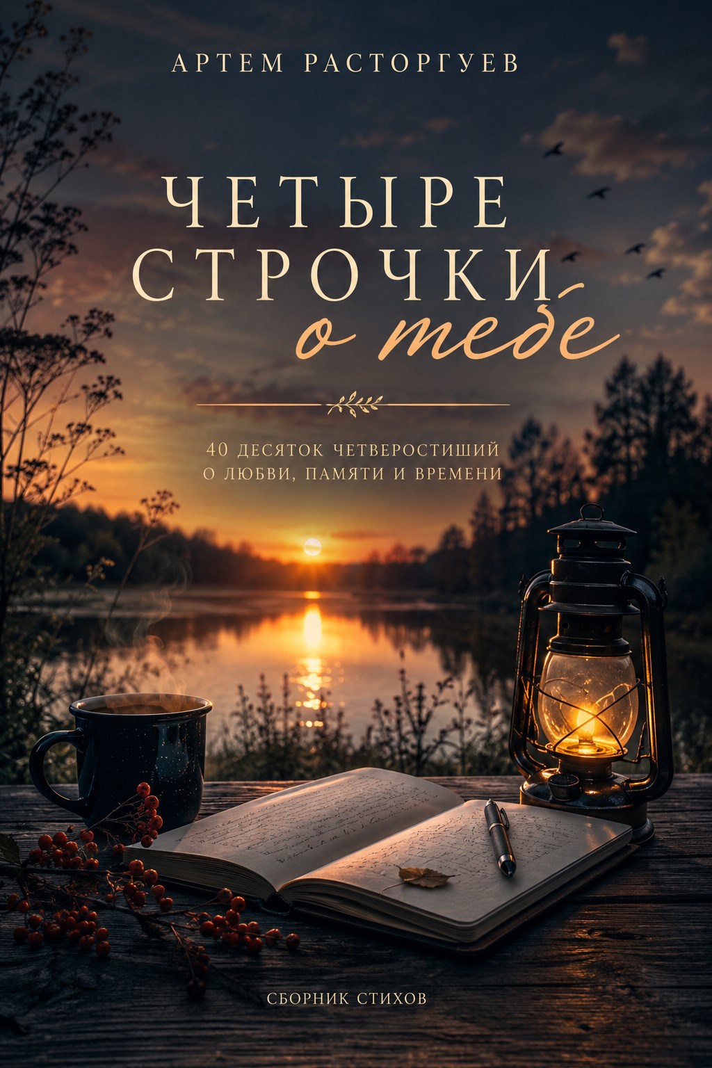 Обложка книги Четыре строчки о тебе