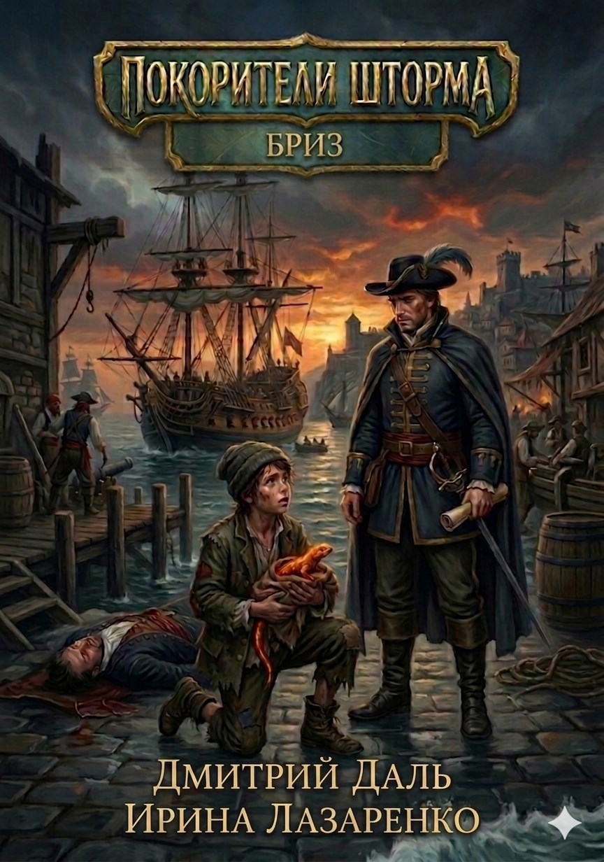 Обложка книги Покорители шторма. Бриз