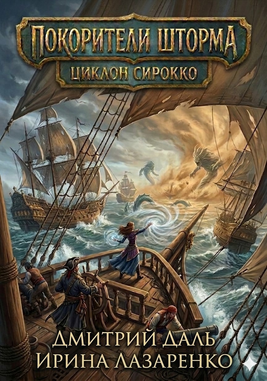 Обложка книги Покорители шторма. Циклон. Сирокко