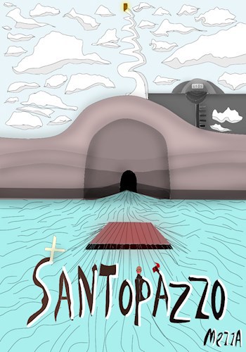Обложка книги Santopazzo (Святой Псих)