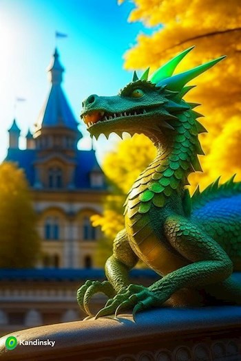 Обложка книги Сказка о драконе Кузьме, киборгах и ОЗРК