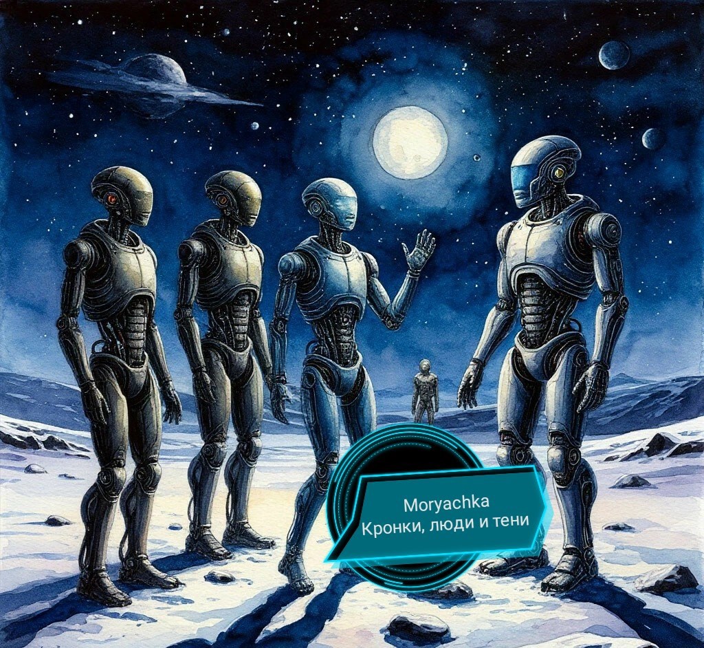 Обложка книги Кронки, люди и тени