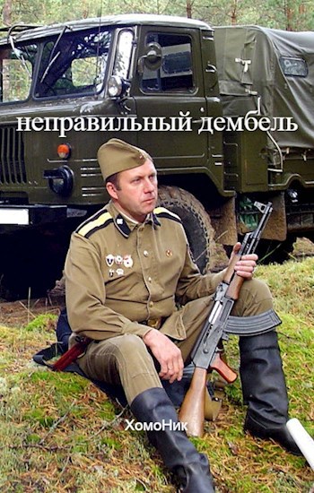 Обложка книги неправильный дембель