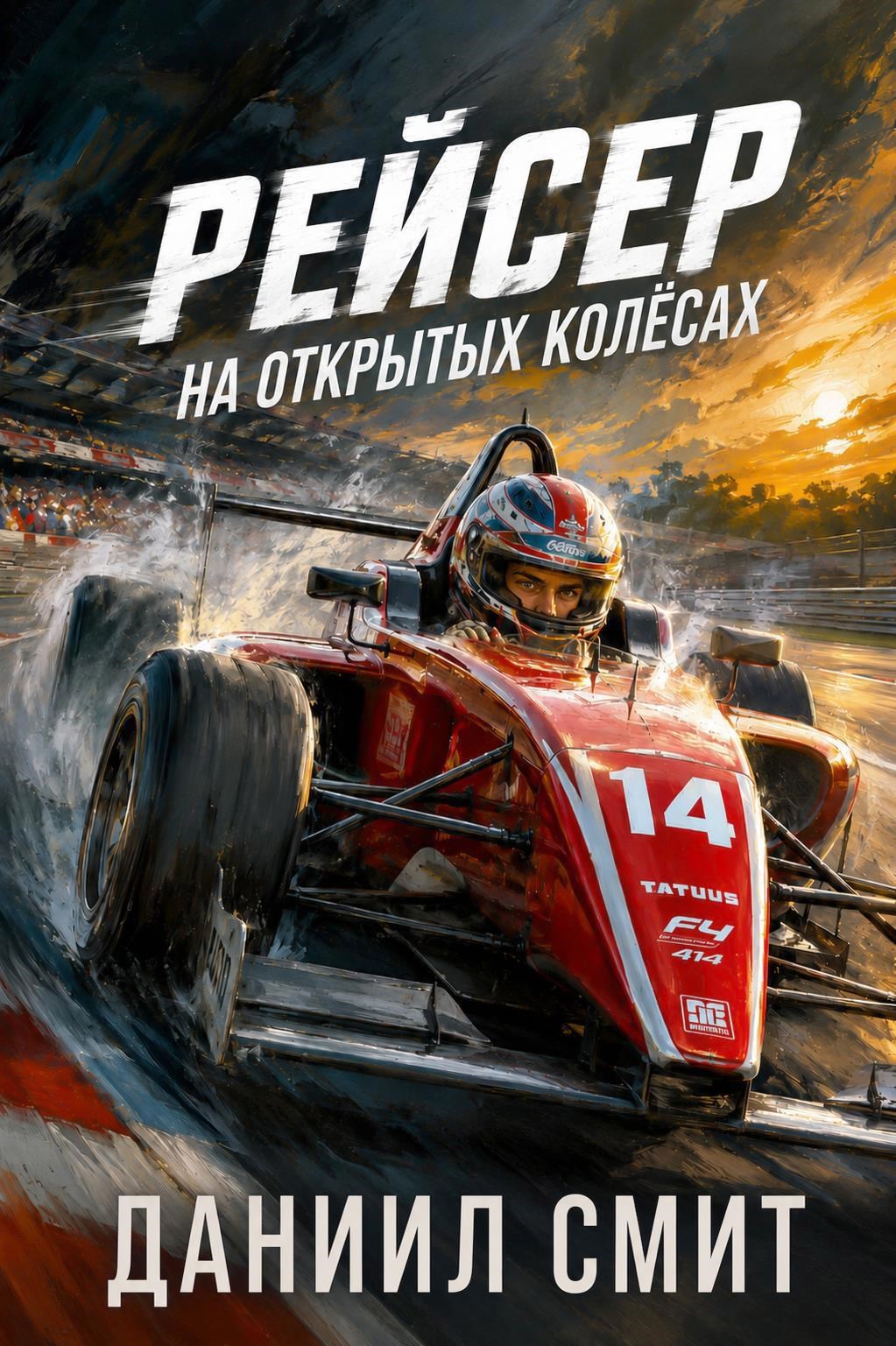 Обложка книги Рейсер. На открытых колёсах