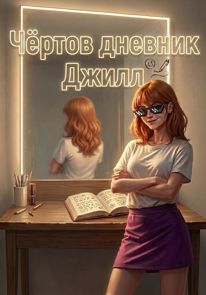 Обложка книги Чёртов Дневник Джилл
