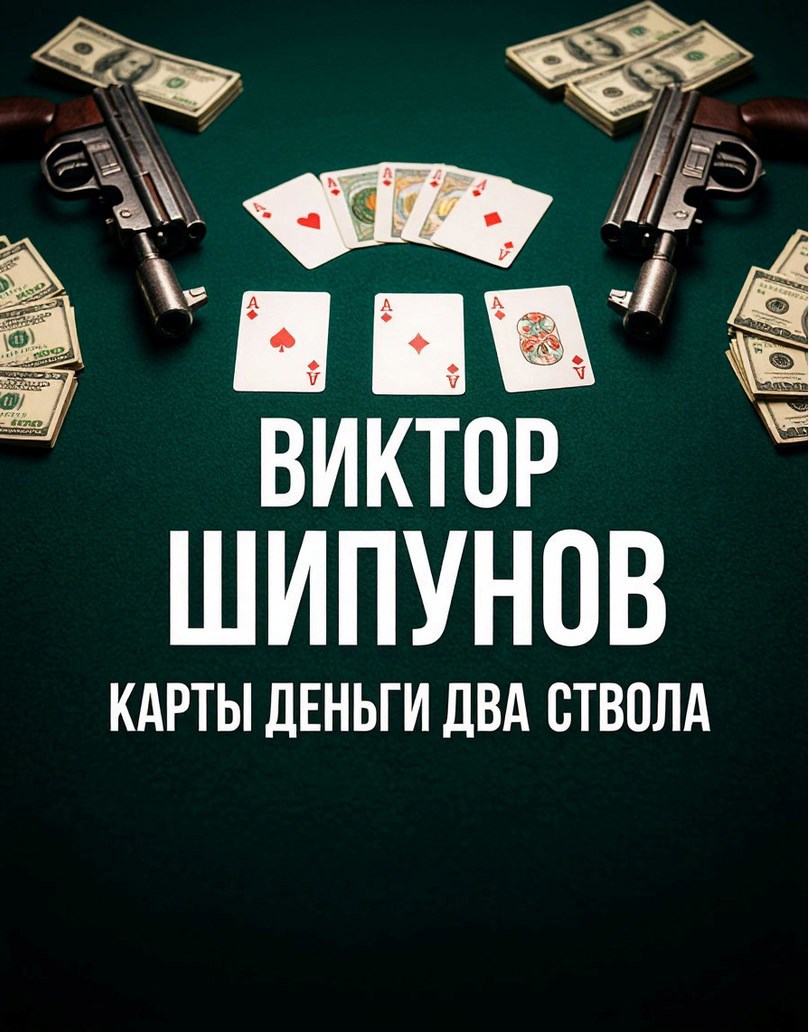 Обложка книги Покер, деньги, два ствола