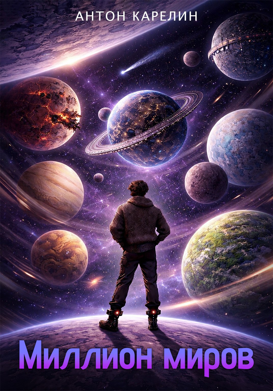 Обложка книги Миллион миров