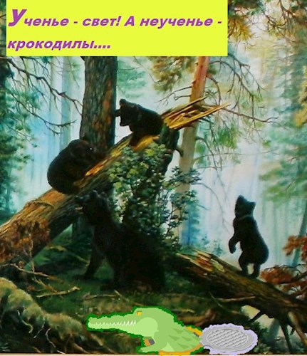 Обложка книги Ученье - свет! А неученье - крокодилы...