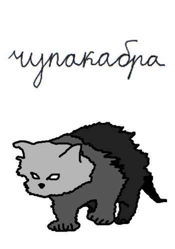 Обложка книги чупакабра