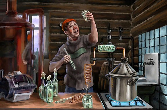 Обложка книги Вселенная самогона