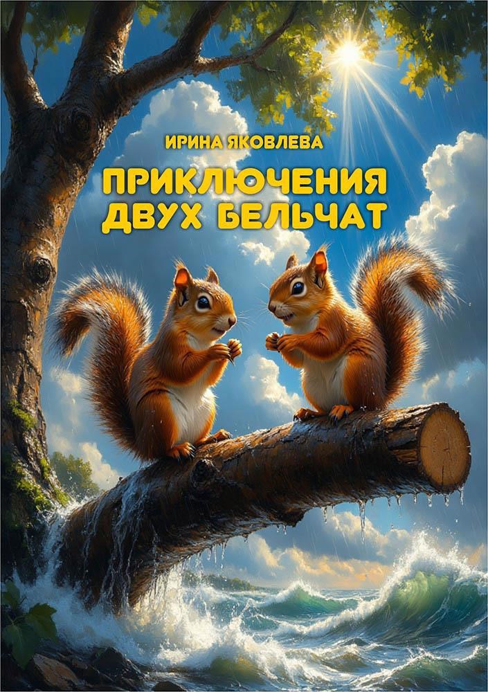 Обложка книги Приключения двух бельчат
