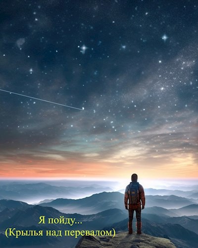 Обложка книги "Я пойду..." (Крылья над перевалом)