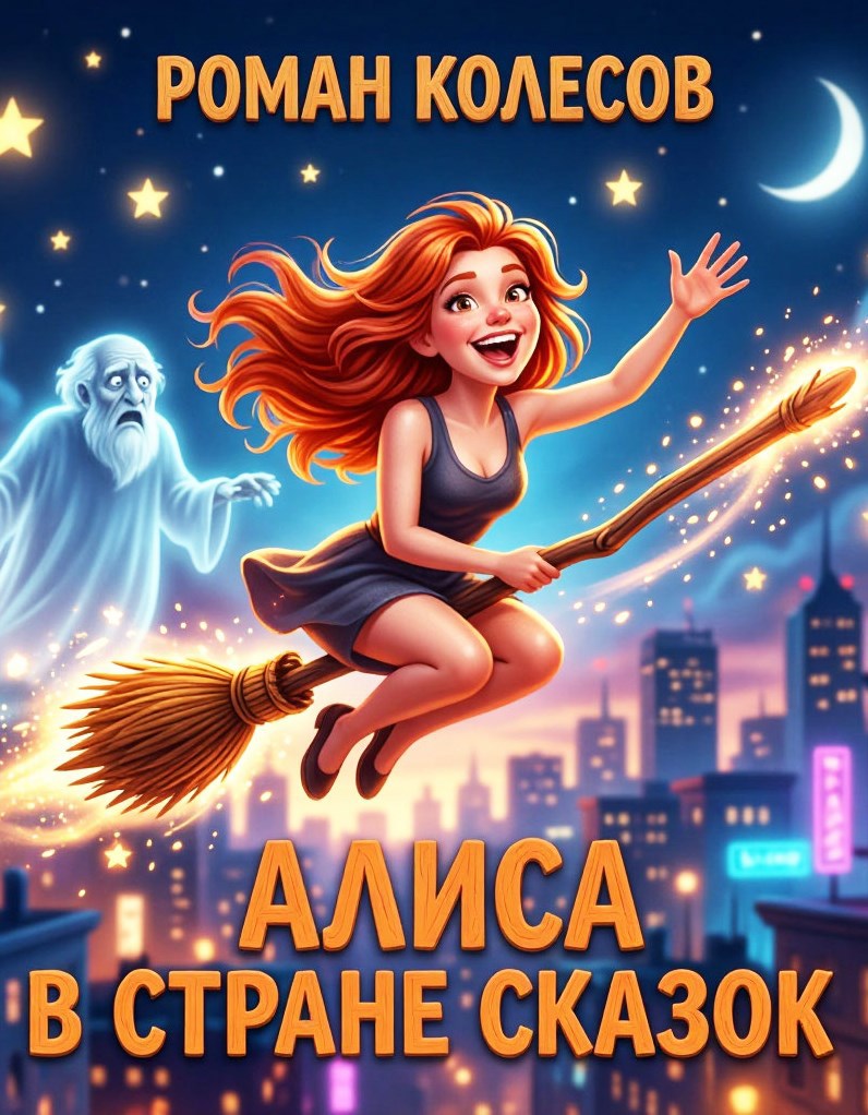 Обложка книги Алиса в стране сказок