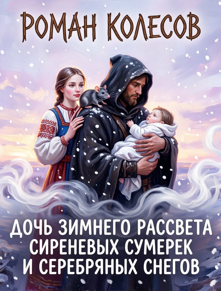 Обложка книги Дочь зимнего рассвета, сиреневых сумерек и серебряных снегов