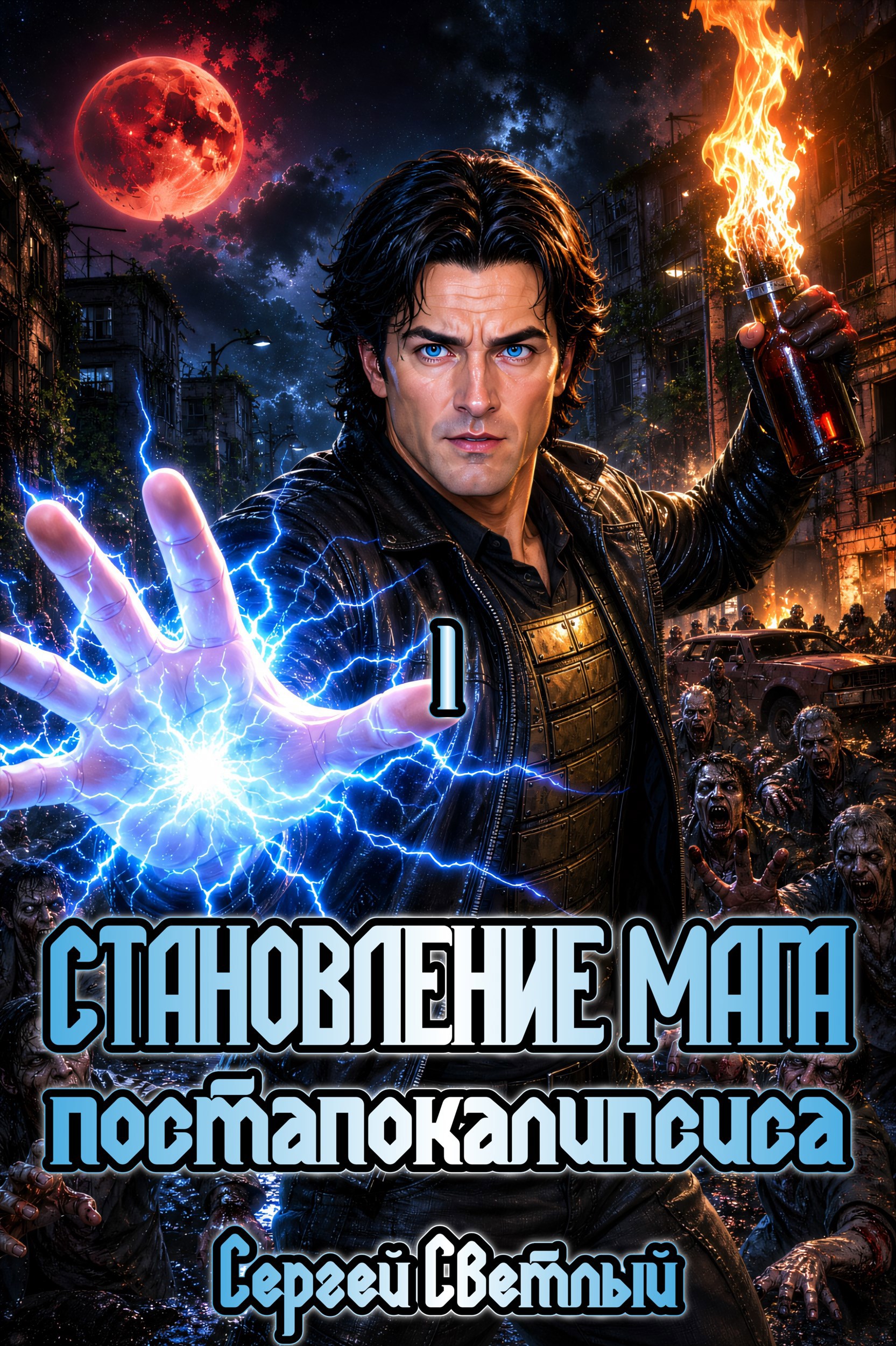 Обложка книги Становление мага постапокалипсиса. 1.1. Зомби апокалипсис.