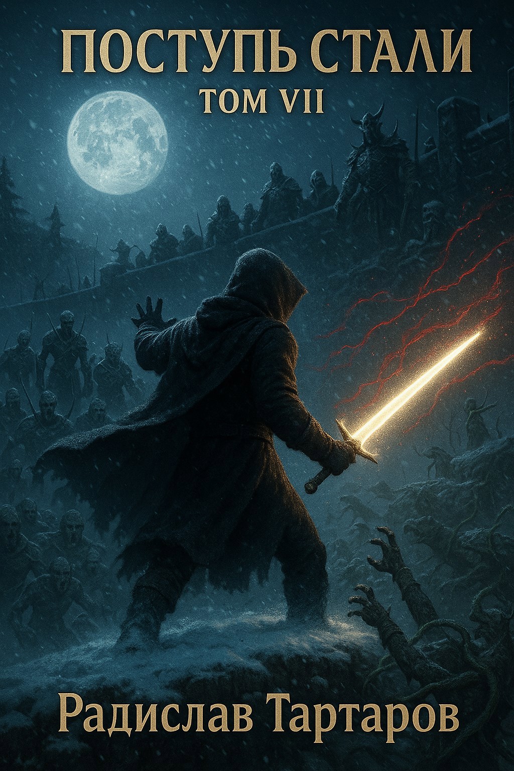 Обложка книги Поступь стали VII