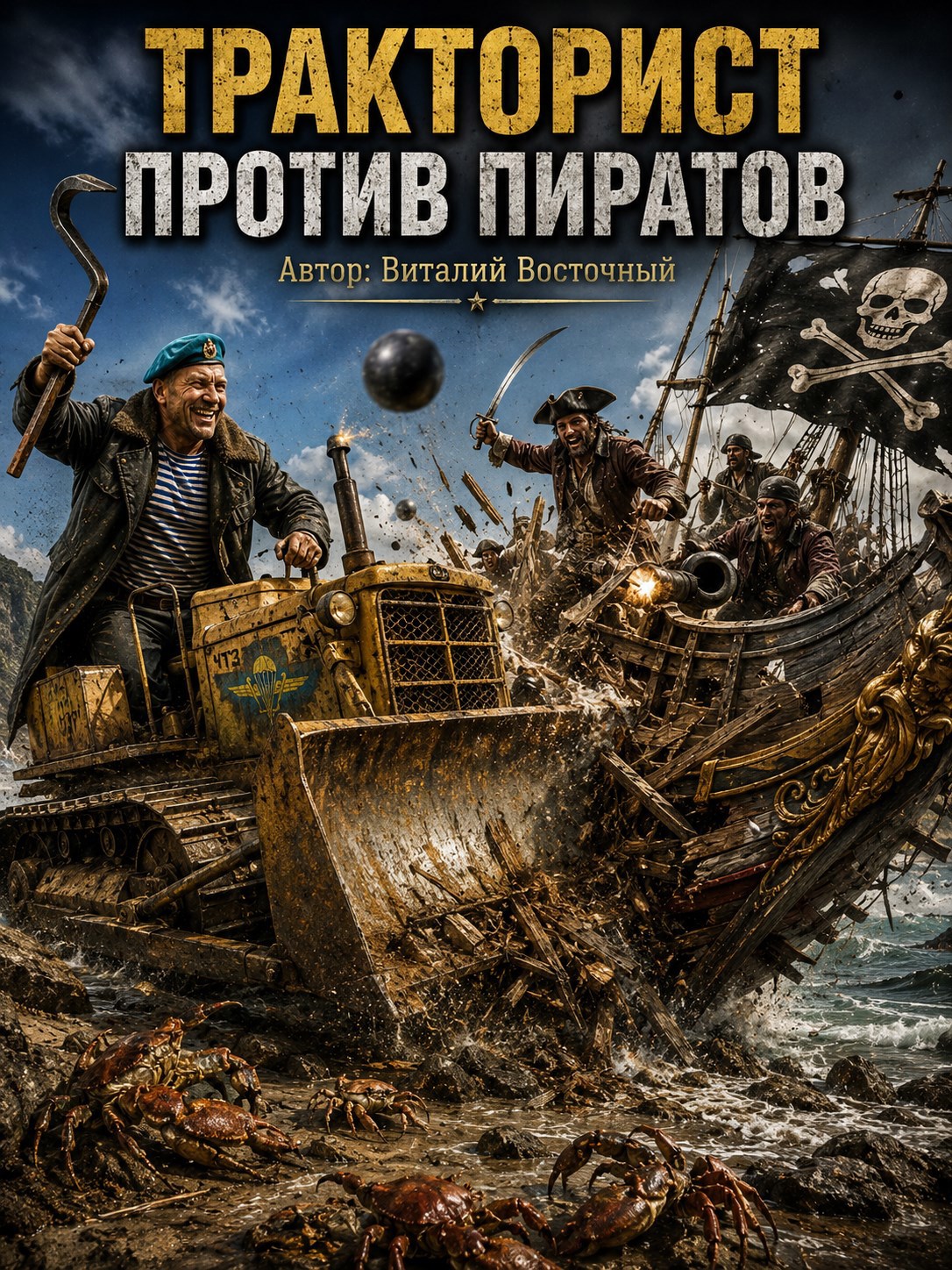 Обложка книги Тракторист против пиратов